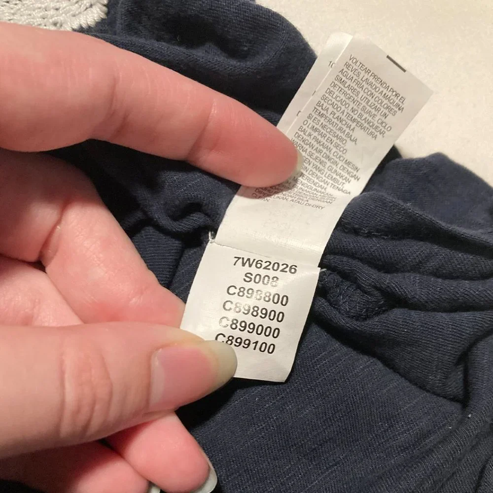 Lucky Brand Navy Lace Elephant Tank Top - Picture 8 of 10